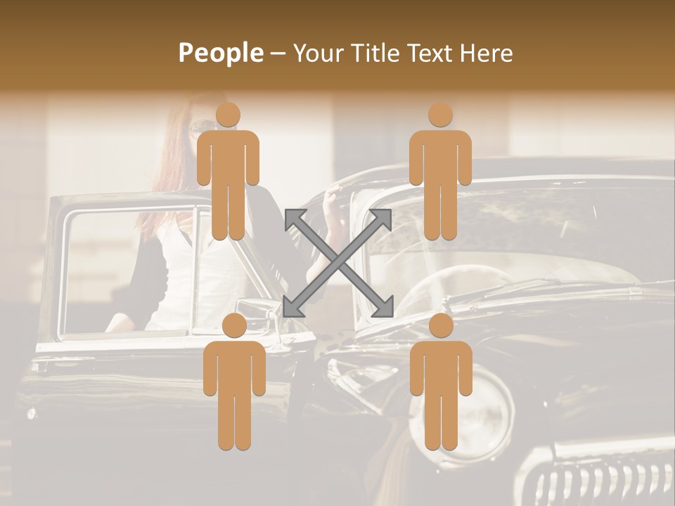 Transportation Pretty Tourist PowerPoint Template