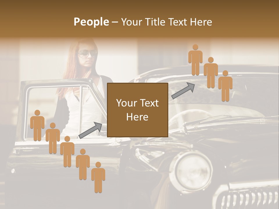 Transportation Pretty Tourist PowerPoint Template