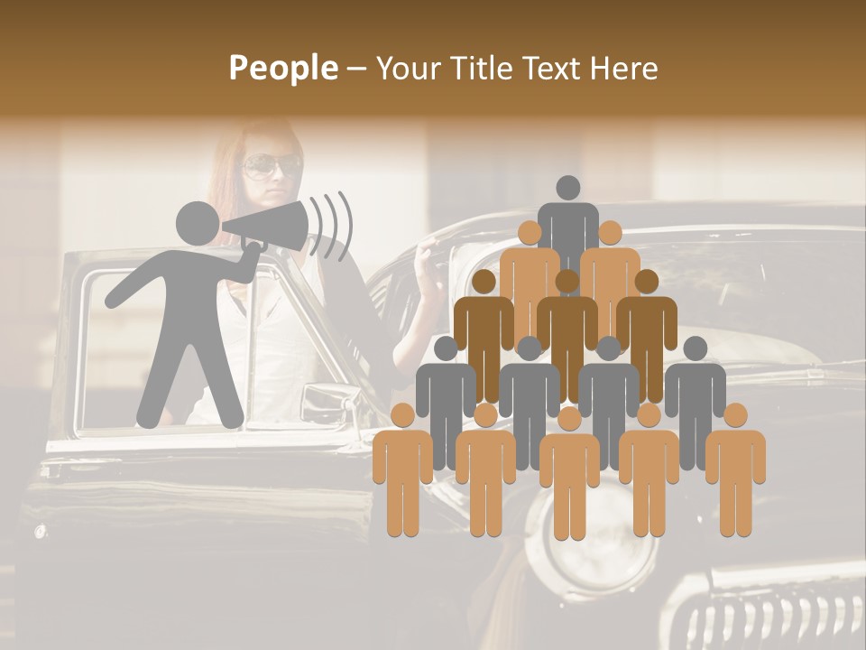 Transportation Pretty Tourist PowerPoint Template