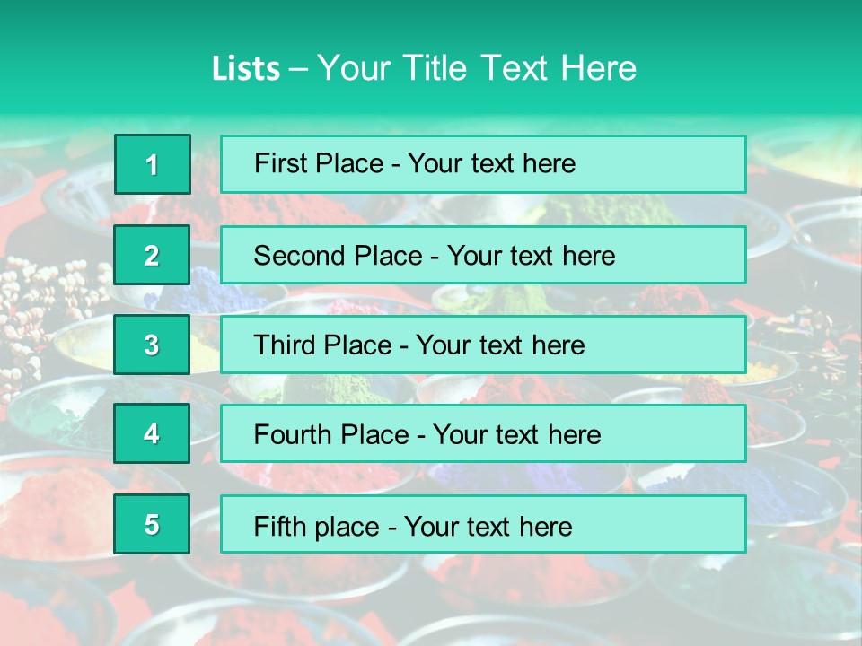 Jewelry Religious Hinduism PowerPoint Template