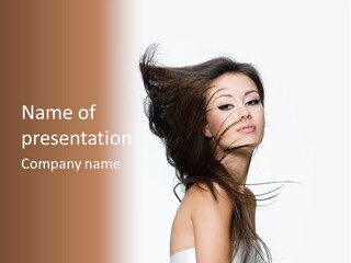 Model Sexy Studio PowerPoint Template