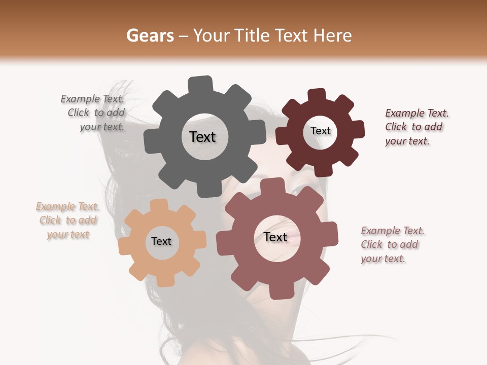 Model Sexy Studio PowerPoint Template