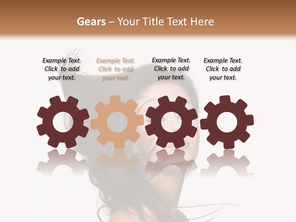 Model Sexy Studio PowerPoint Template