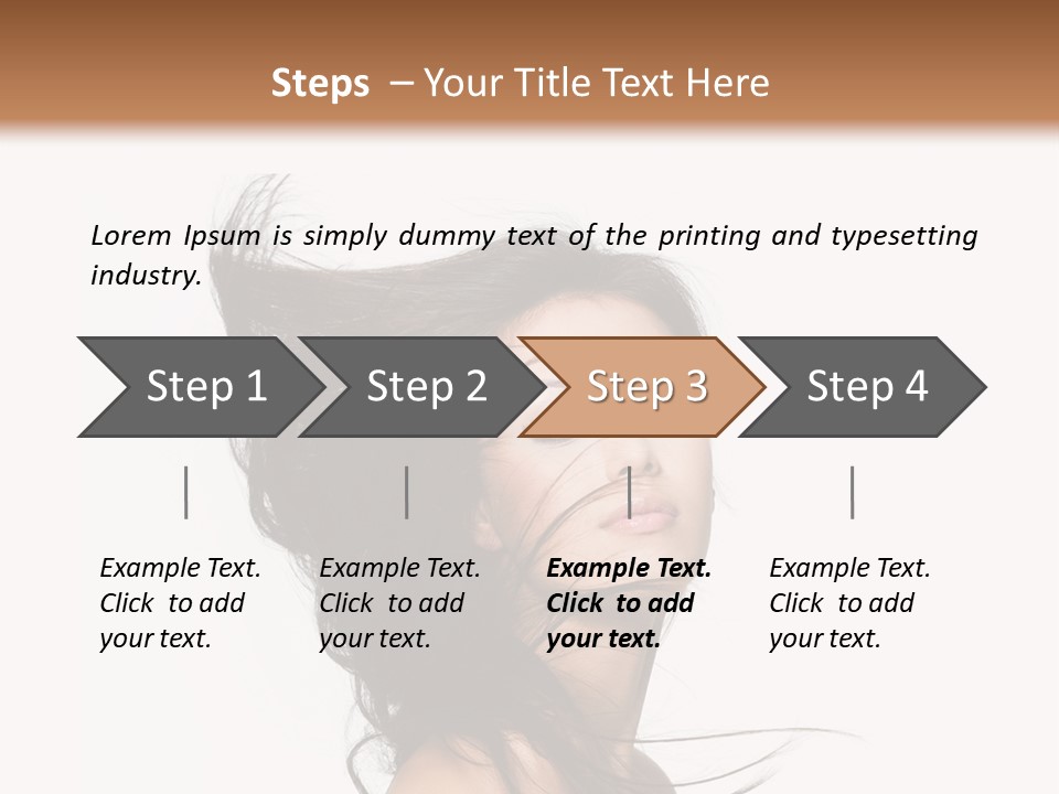 Model Sexy Studio PowerPoint Template