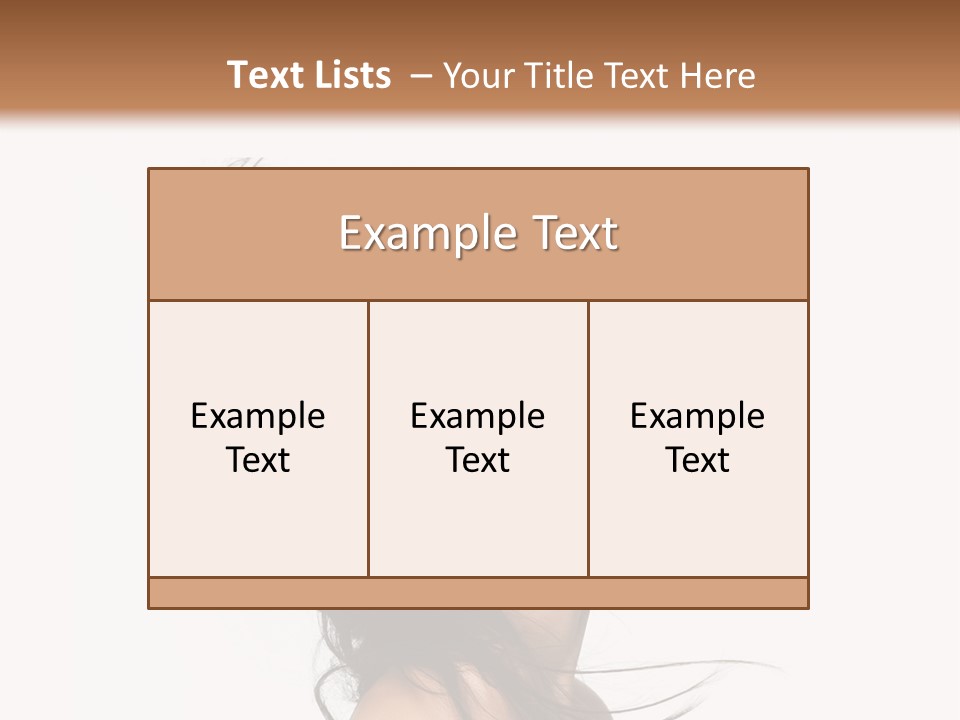 Model Sexy Studio PowerPoint Template