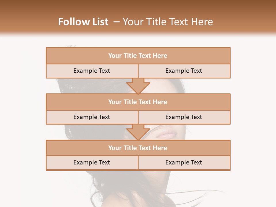 Model Sexy Studio PowerPoint Template