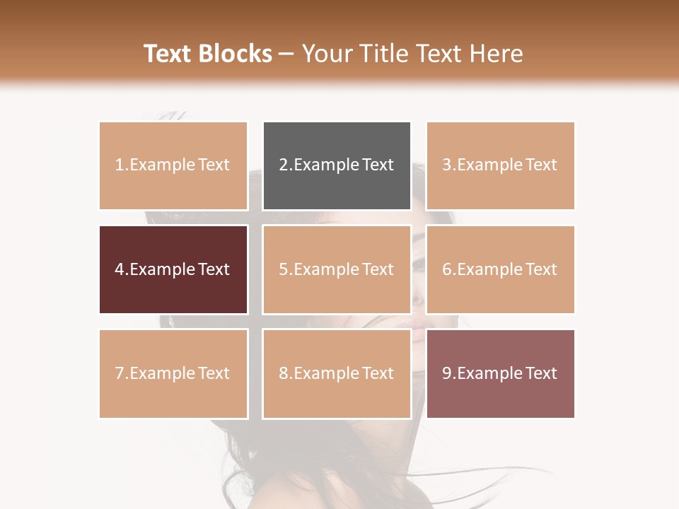 Model Sexy Studio PowerPoint Template