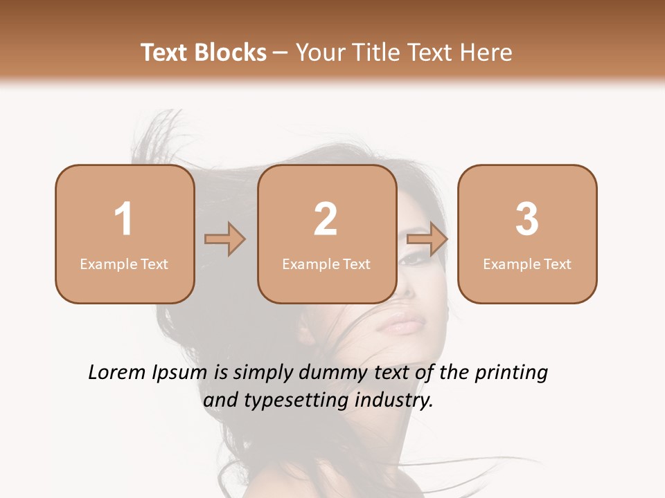 Model Sexy Studio PowerPoint Template