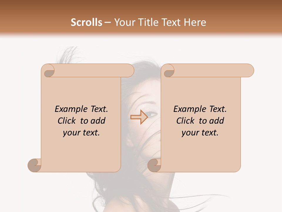 Model Sexy Studio PowerPoint Template