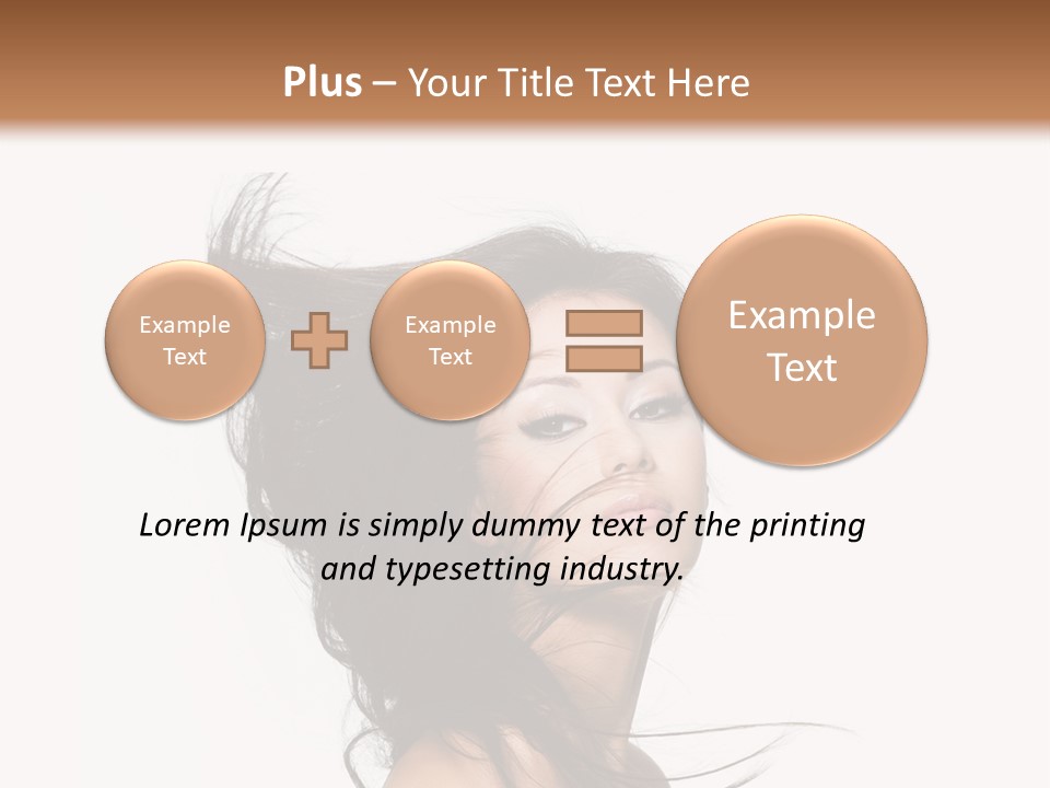 Model Sexy Studio PowerPoint Template