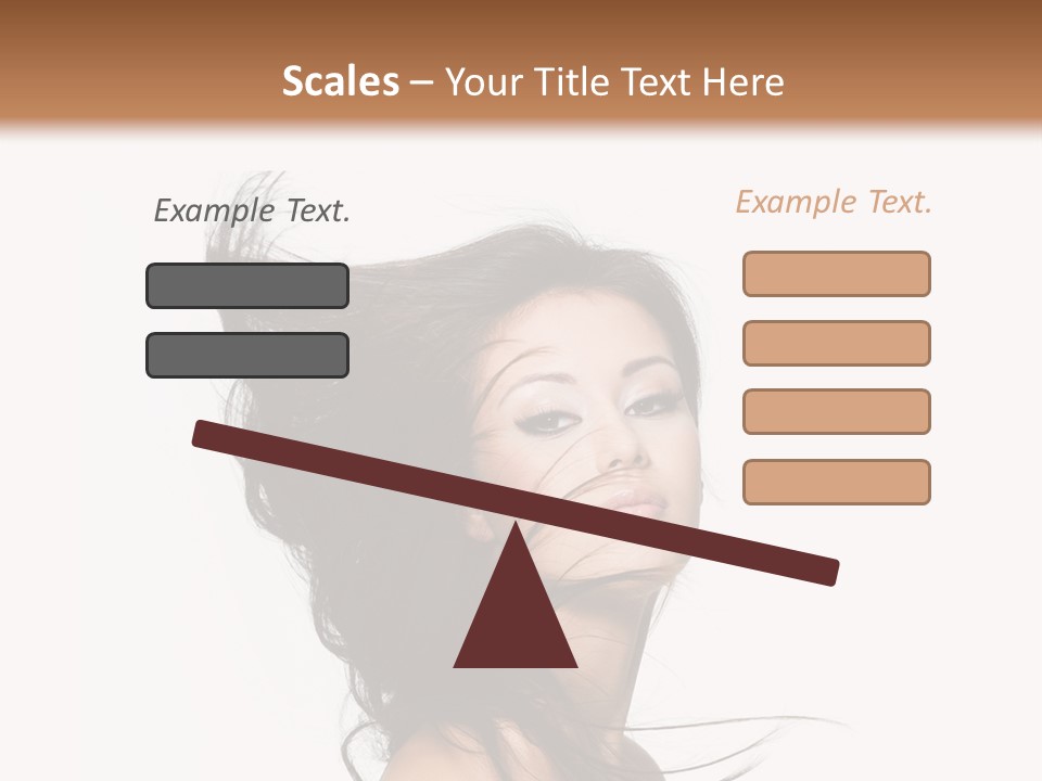Model Sexy Studio PowerPoint Template