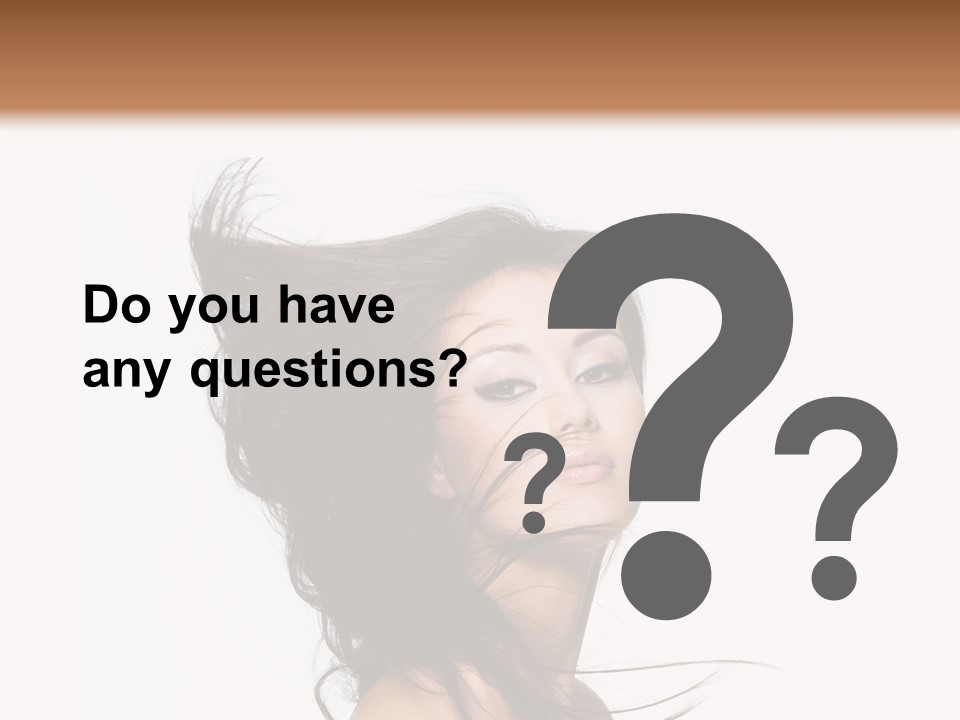 Model Sexy Studio PowerPoint Template