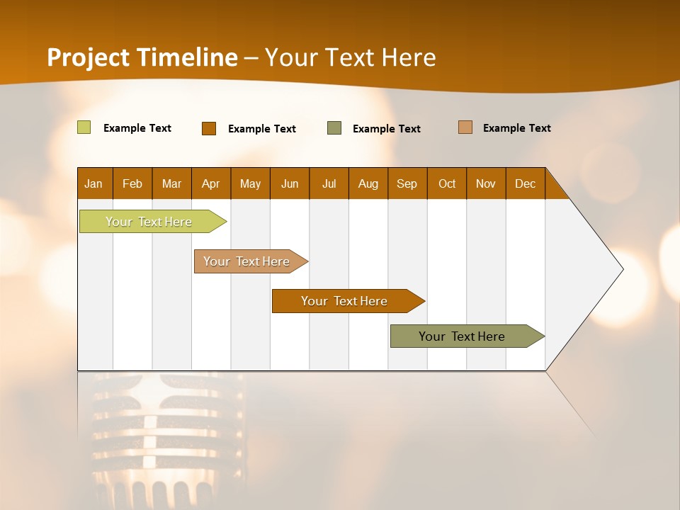 Branch Fruit Grape PowerPoint Template