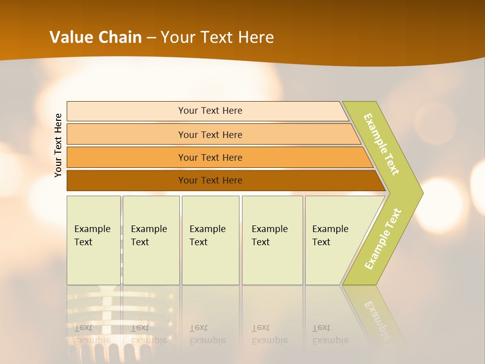 Branch Fruit Grape PowerPoint Template