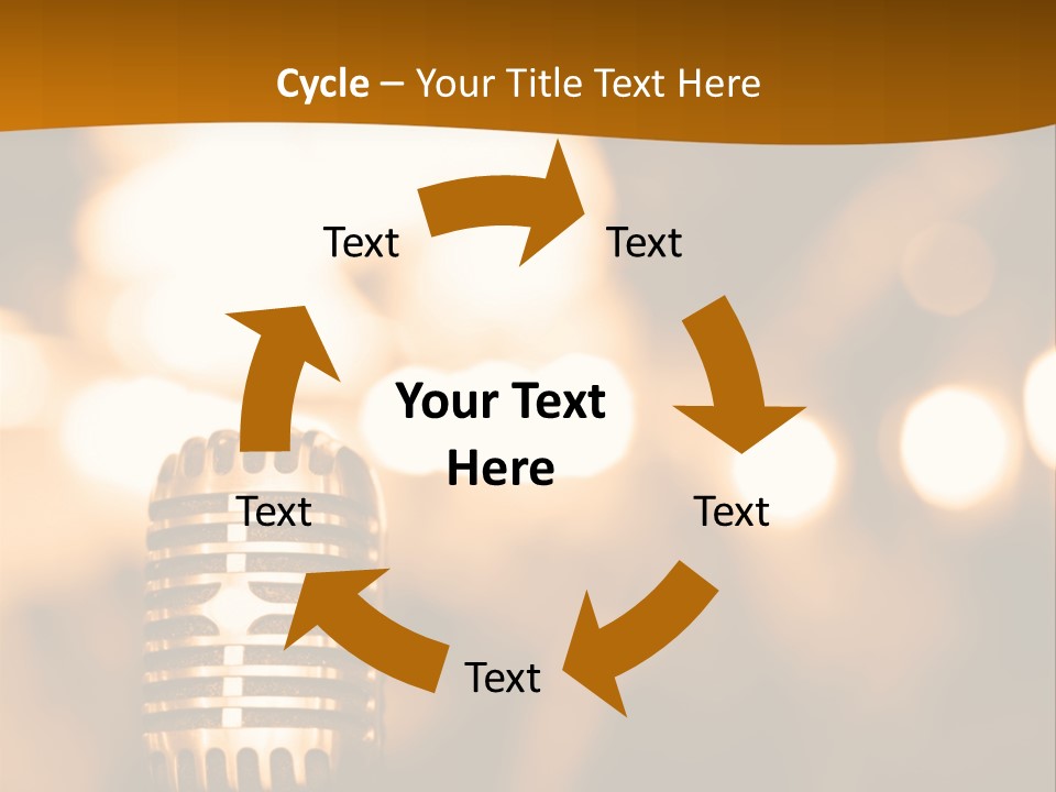 Branch Fruit Grape PowerPoint Template