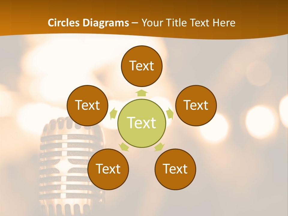 Branch Fruit Grape PowerPoint Template