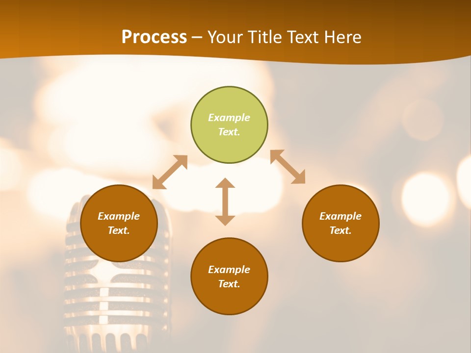 Branch Fruit Grape PowerPoint Template