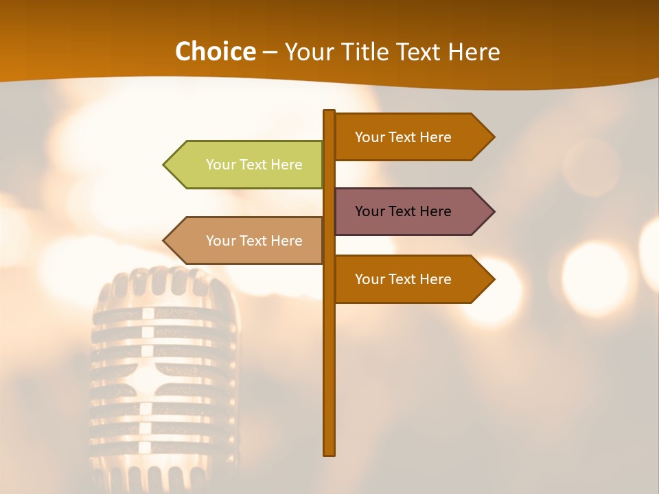 Branch Fruit Grape PowerPoint Template