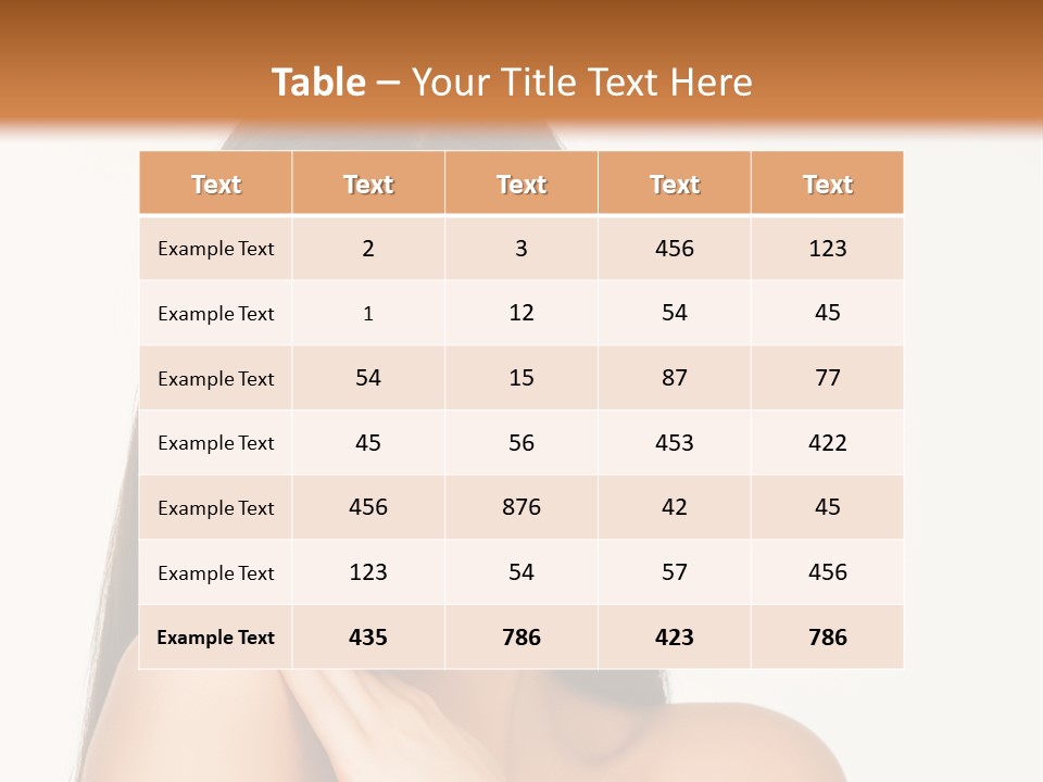 A Woman Smiling With Her Hands On Her Chest PowerPoint Template