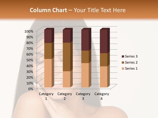 A Woman Smiling With Her Hands On Her Chest PowerPoint Template