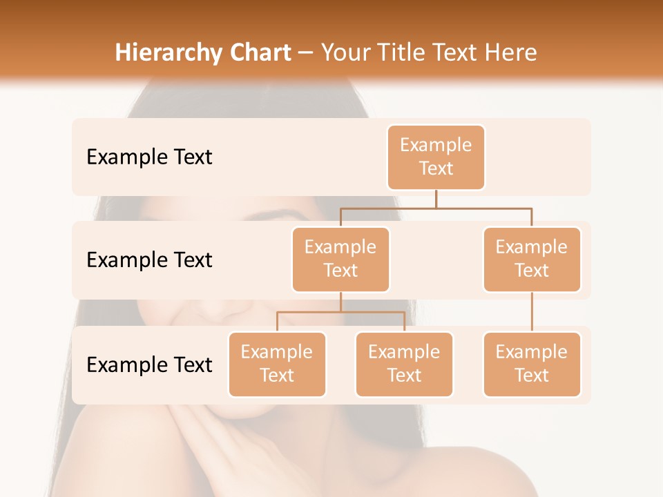 A Woman Smiling With Her Hands On Her Chest PowerPoint Template