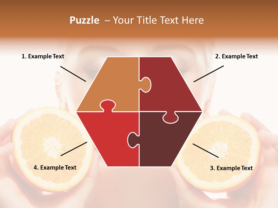 Vivid Closeup Skin PowerPoint Template