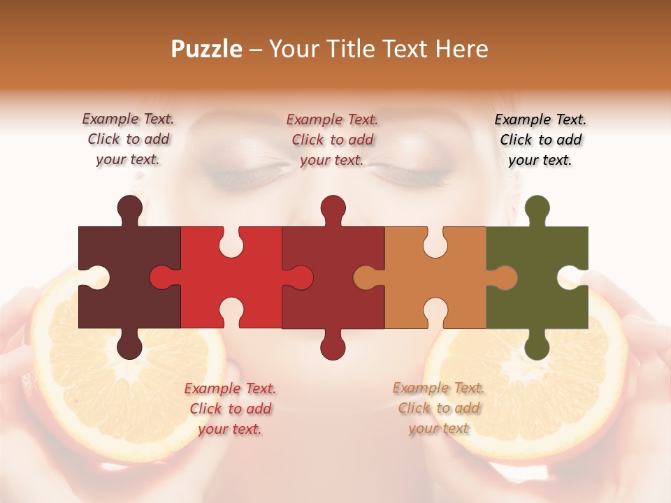 Vivid Closeup Skin PowerPoint Template