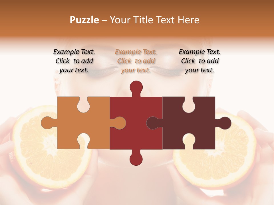 Vivid Closeup Skin PowerPoint Template