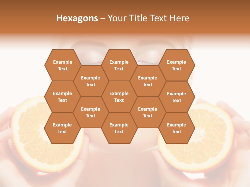 Vivid Closeup Skin PowerPoint Template