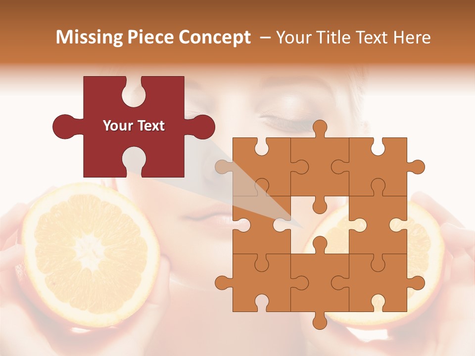 Vivid Closeup Skin PowerPoint Template