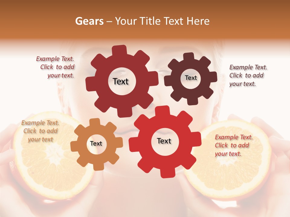 Vivid Closeup Skin PowerPoint Template