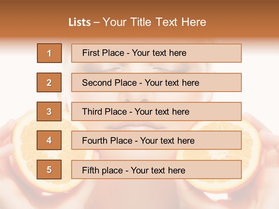 Vivid Closeup Skin PowerPoint Template