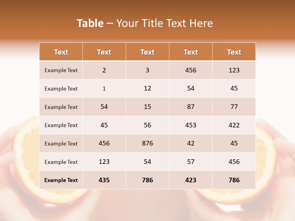 Vivid Closeup Skin PowerPoint Template
