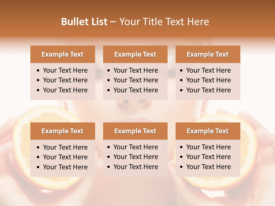 Vivid Closeup Skin PowerPoint Template