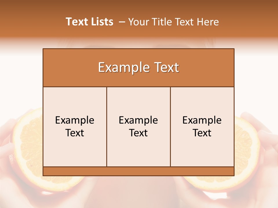 Vivid Closeup Skin PowerPoint Template