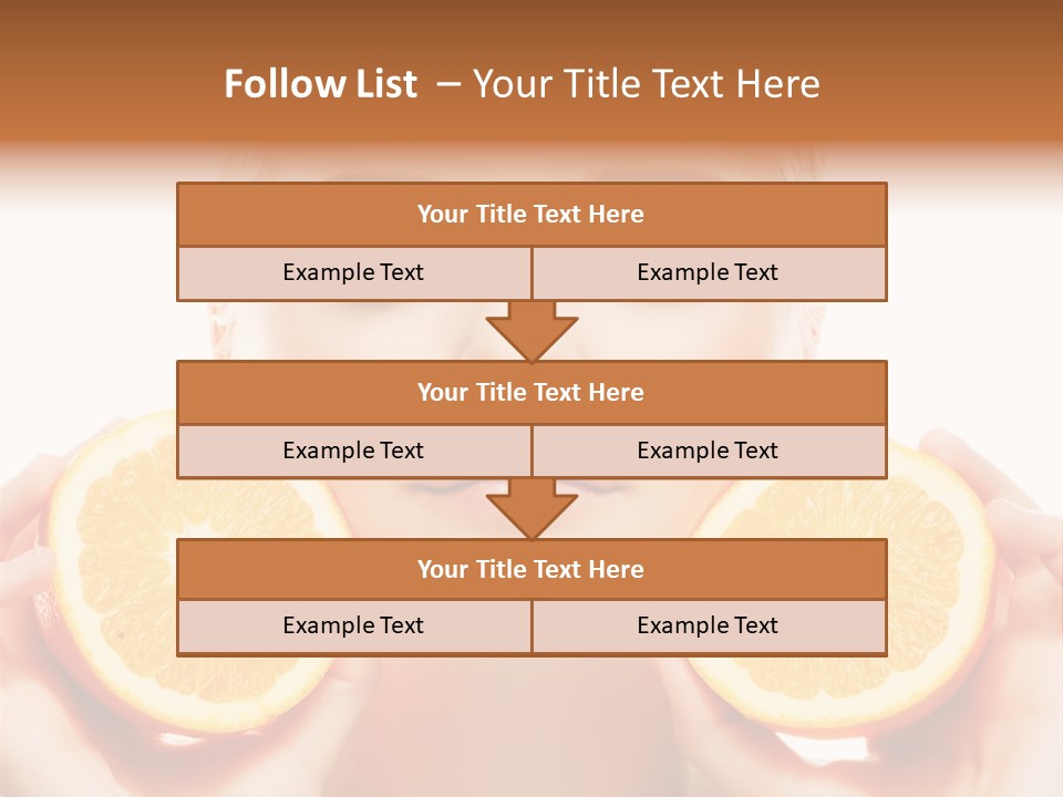Vivid Closeup Skin PowerPoint Template