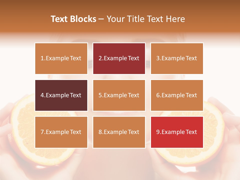 Vivid Closeup Skin PowerPoint Template