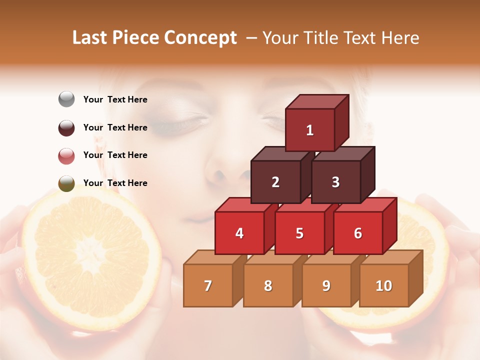 Vivid Closeup Skin PowerPoint Template