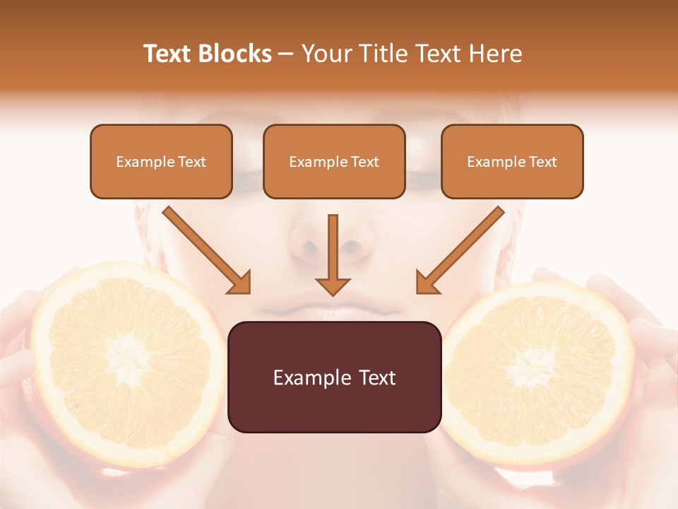 Vivid Closeup Skin PowerPoint Template