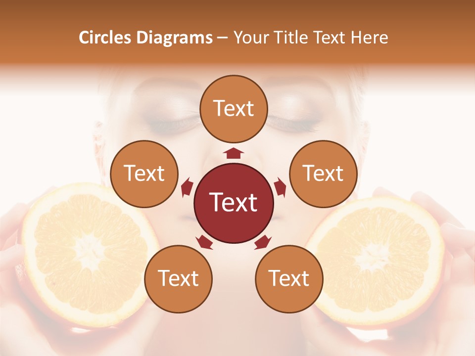 Vivid Closeup Skin PowerPoint Template