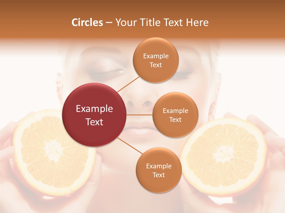 Vivid Closeup Skin PowerPoint Template