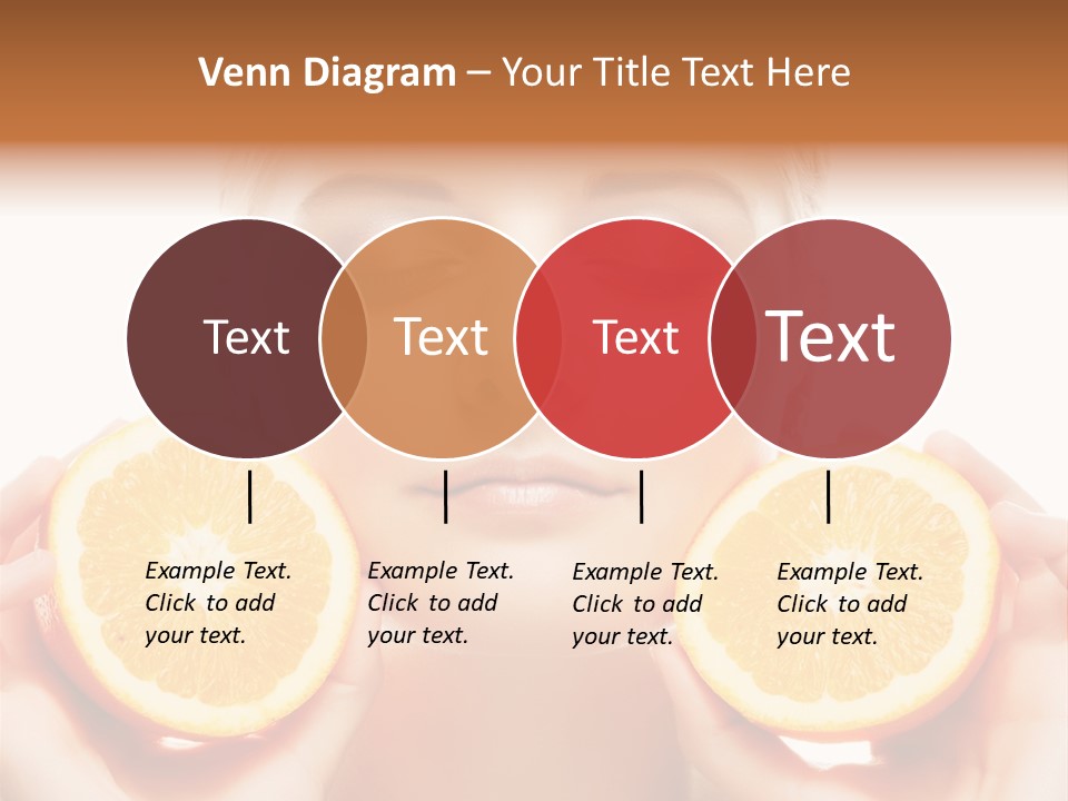 Vivid Closeup Skin PowerPoint Template