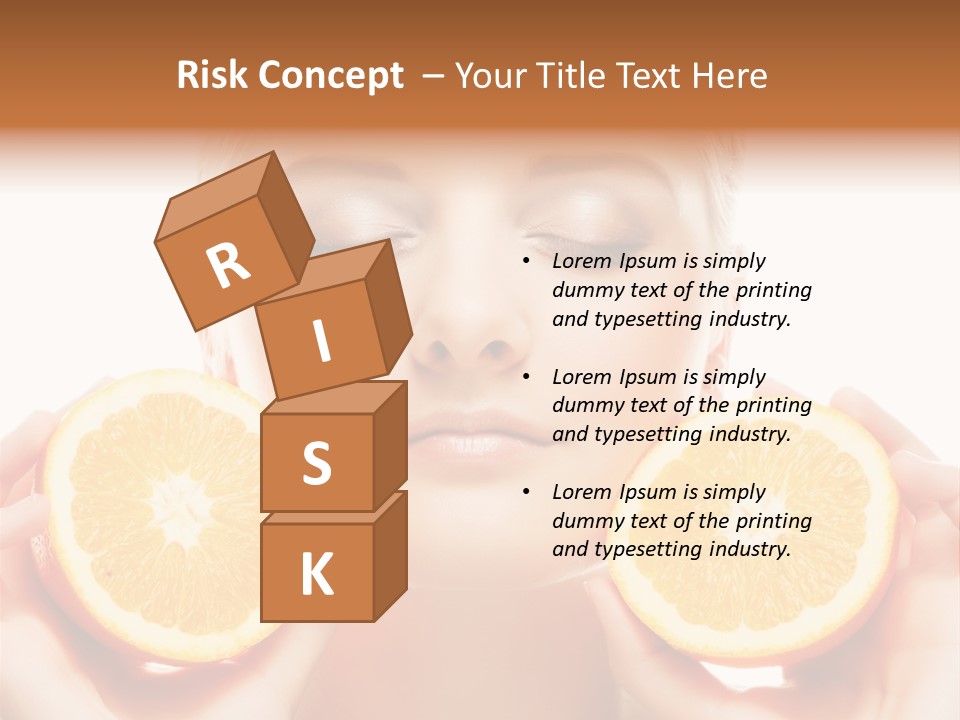 Vivid Closeup Skin PowerPoint Template