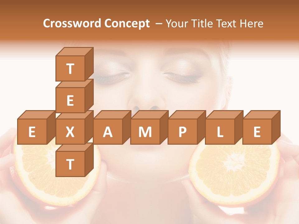 Vivid Closeup Skin PowerPoint Template