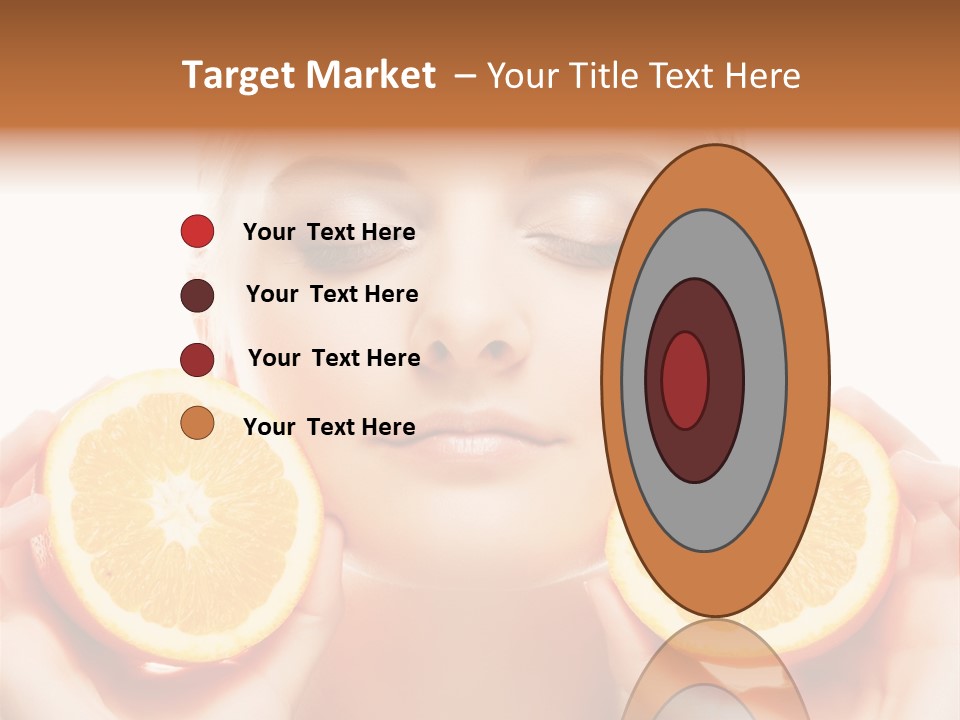 Vivid Closeup Skin PowerPoint Template