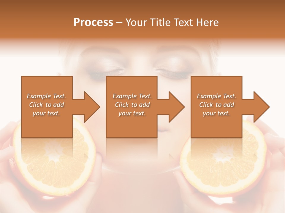 Vivid Closeup Skin PowerPoint Template