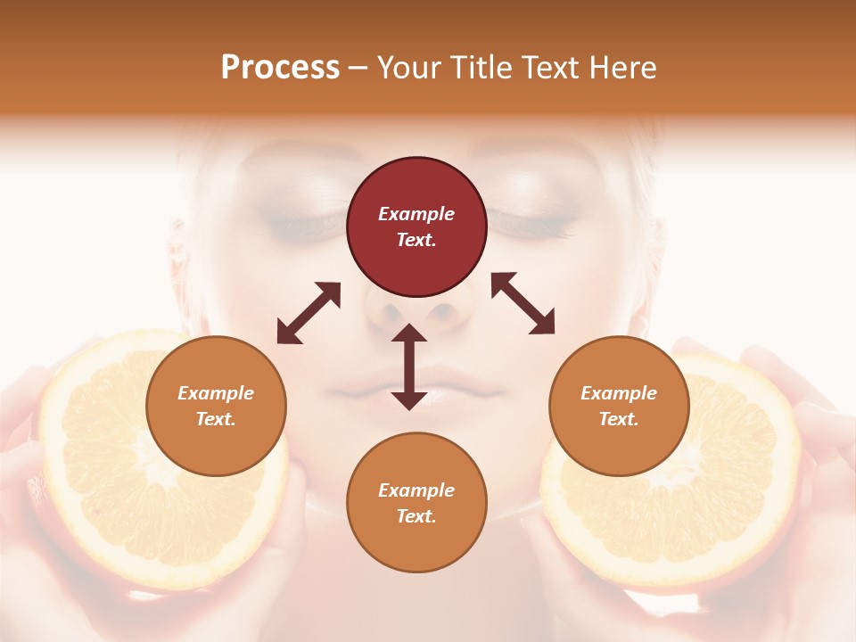 Vivid Closeup Skin PowerPoint Template