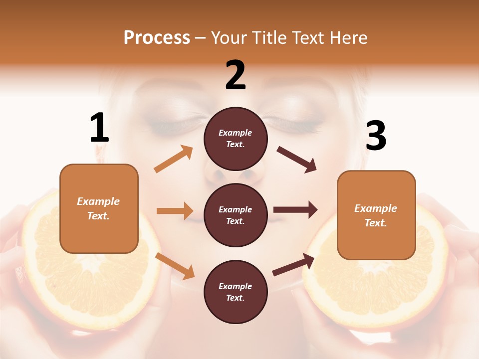 Vivid Closeup Skin PowerPoint Template