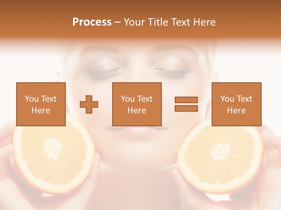 Vivid Closeup Skin PowerPoint Template
