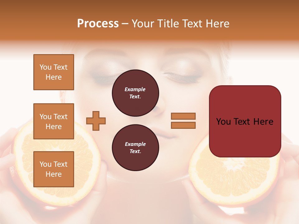 Vivid Closeup Skin PowerPoint Template